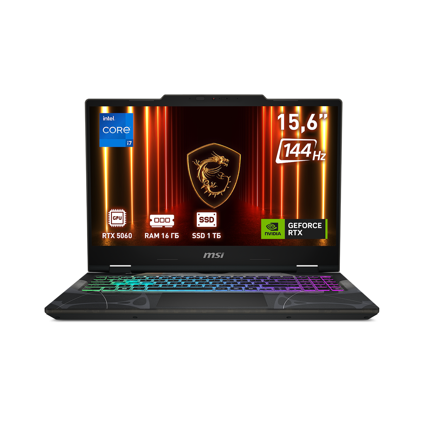 Ноутбук игровой MSI Cyborg 15 B13WFKG-1033XUA (9S7-15Q342-1033) Translucent Black